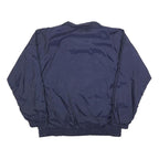 ARGUS Mens Navy Blue White Stripe Track Jacket L Polyester Blend Zip