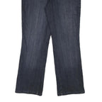 LEVI'S Womens Blue Regular Straight Denim Dark W30 L28 Zip Cotton Blend Jeans