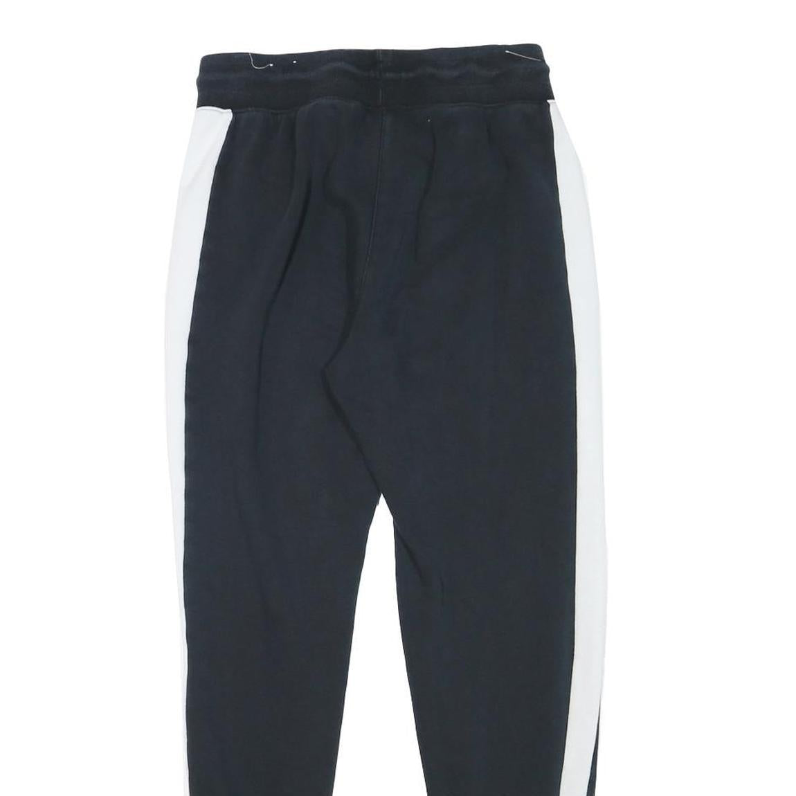 PUMA Mens Joggers Black & White Slim Tapered S W26 L28 Cotton Blend Sportswear