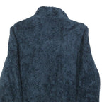 PENDLETON Womens Blue Polyester Blend Zip Jacket M Fleece Checked Trim Warm