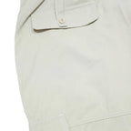 Womens Relaxed Fit Beige Cargo Trousers W34 L30 Woven Zip Pockets Casual