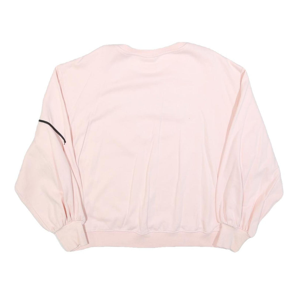 H&M Womens Pink Cotton Blend Crew Neck S Sweatshirt Tokyo Print Casual