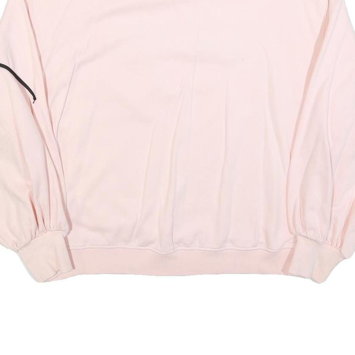 H&M Womens Pink Cotton Blend Crew Neck S Sweatshirt Tokyo Print Casual