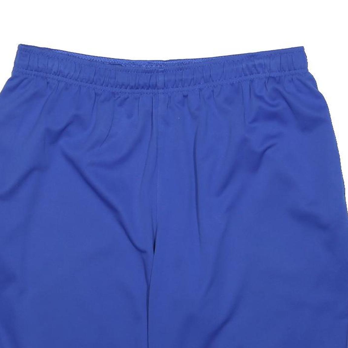 NIKE Mens Blue Sports Casual Shorts L W34 Polyester Athletic Gym
