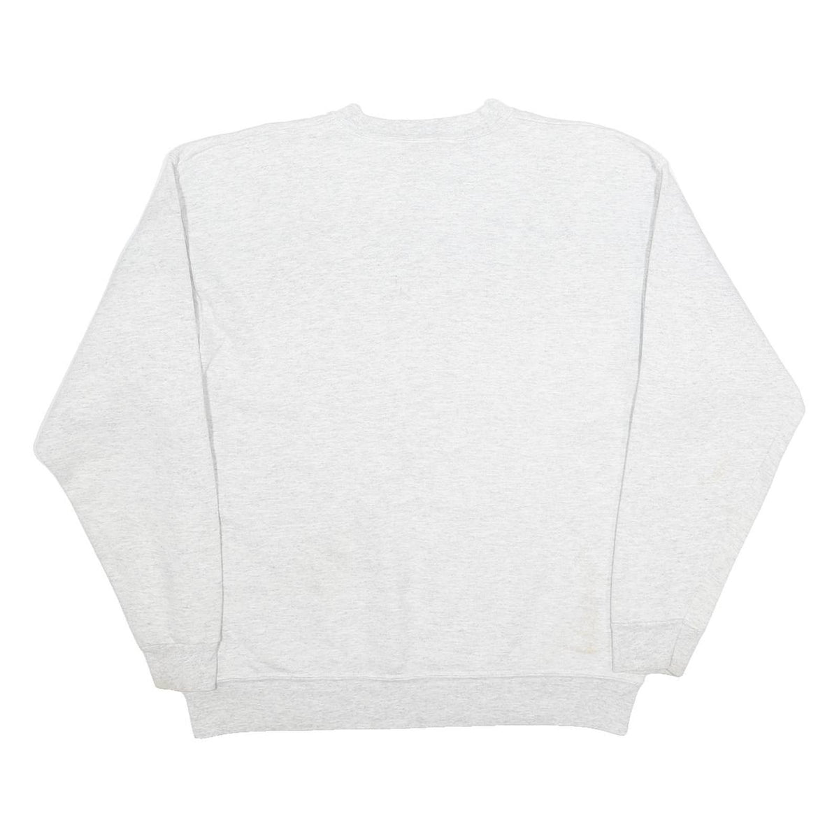 ONEITA Mens Grey State Championships Softball Crew Neck L Cotton Blend