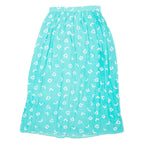 Womens Straight Skirt Blue Midi XS