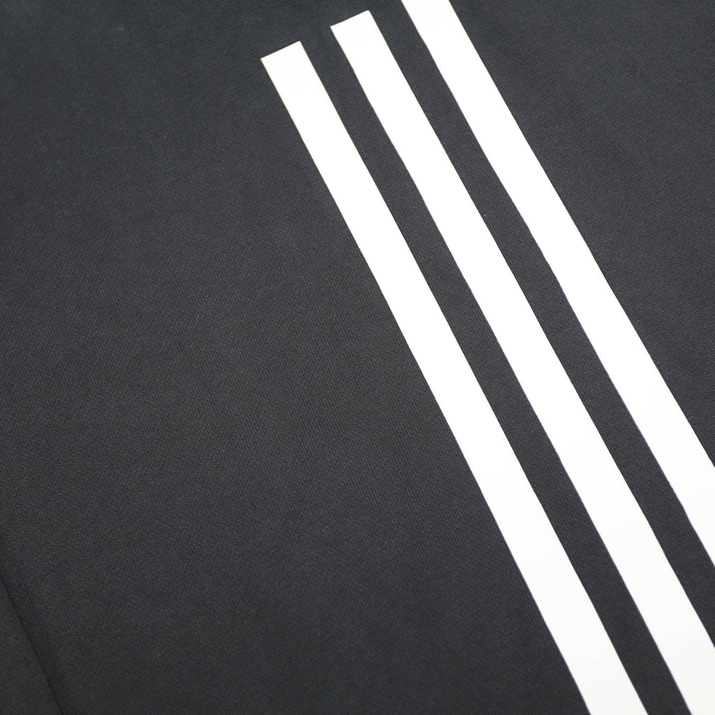 ADIDAS Womens Black Hoodie L Cotton Blend Pullover Sportswear Casual