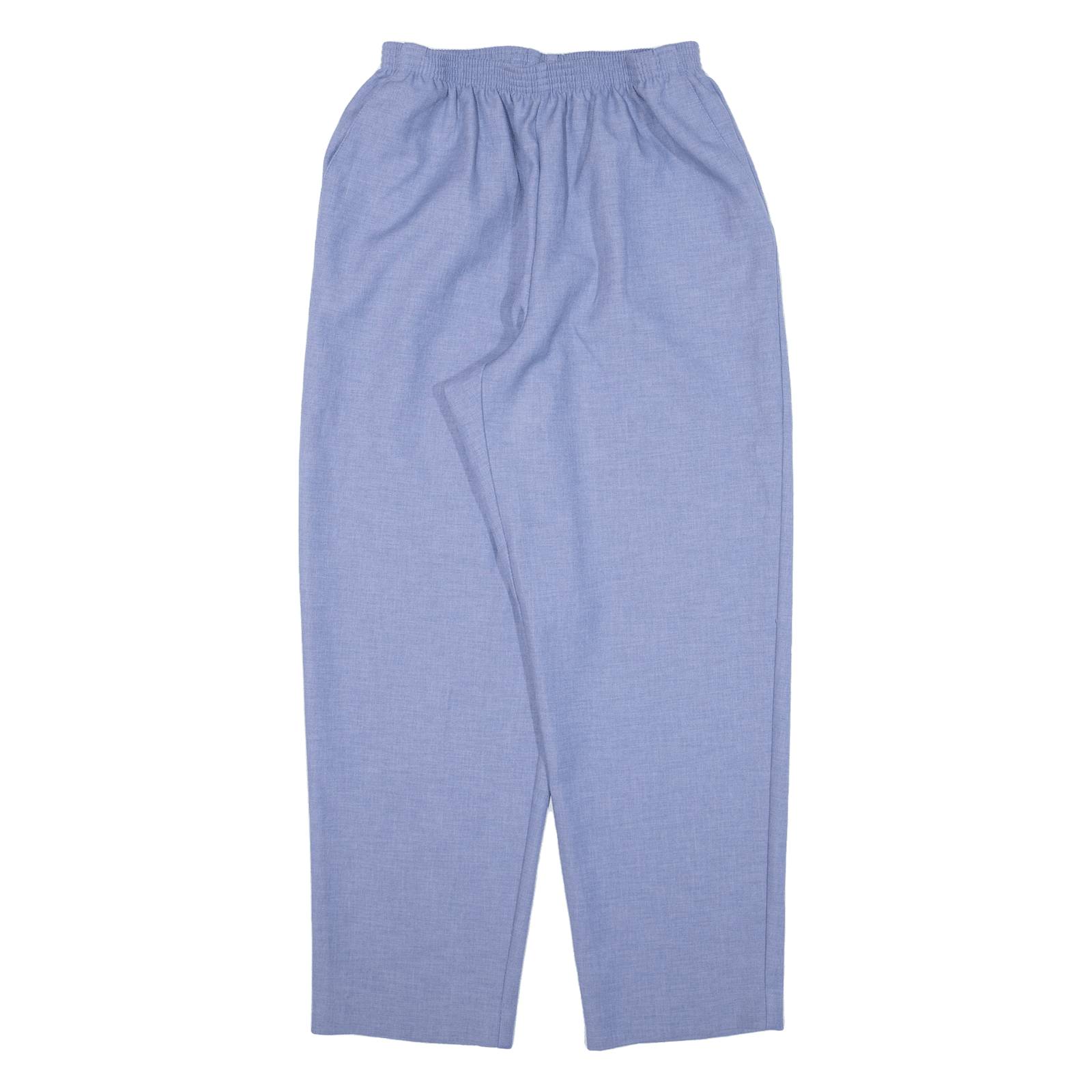 ALFRED DUNNER Womens Trousers Blue Relaxed Tapered W25 L27