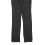 LEVI'S 513 Mens Jeans Black Slim Skinny Leg Denim Medium W28 L32 Zip Closure