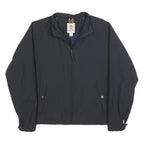TIMBERLAND Mens Navy Blue Zip Up Jacket L Polyester Blend Plain Casual Outdoor