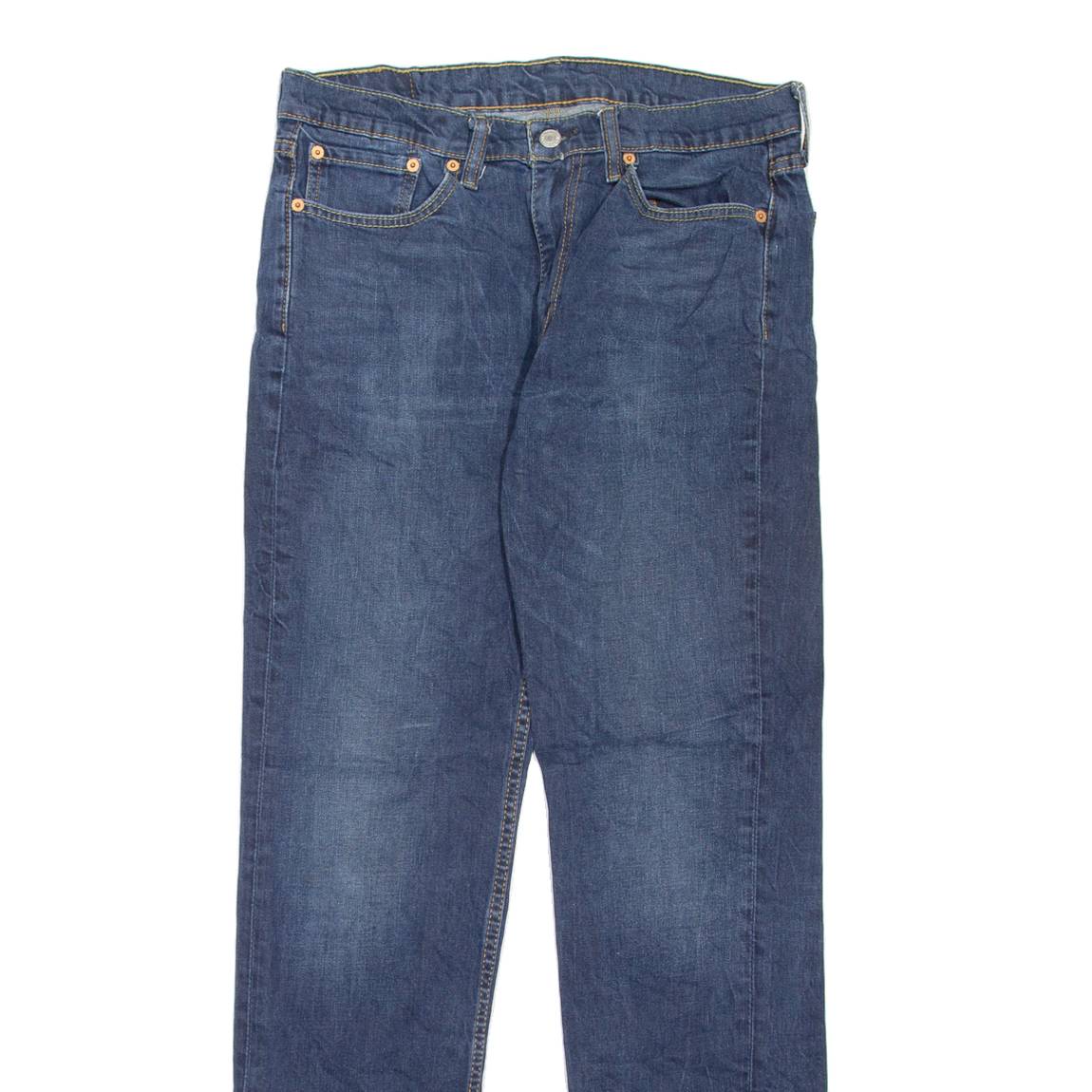 LEVI'S 514 Jeans Mens Blue Slim Straight Stone Wash W30 L31