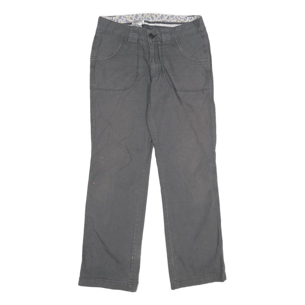 CARHARTT Womens Cotton Grey Regular Straight Trousers W32 L32 Casual Workwear