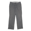 CARHARTT Womens Cotton Grey Regular Straight Trousers W32 L32 Casual Workwear