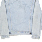 LEVI'S Mens Blue Denim Button Jacket S Cotton Classic Fit Chest Pocket