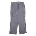 CARHARTT Womens Cotton Blend Relaxed Grey Cargo Trousers W30 L32 Casual Workwear