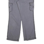 CARHARTT Womens Cotton Blend Relaxed Grey Cargo Trousers W30 L32 Casual Workwear