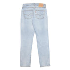 LEVI'S 511 Mens Jeans Blue Slim Skinny Denim Light W32 L32 Zip Cotton Blend