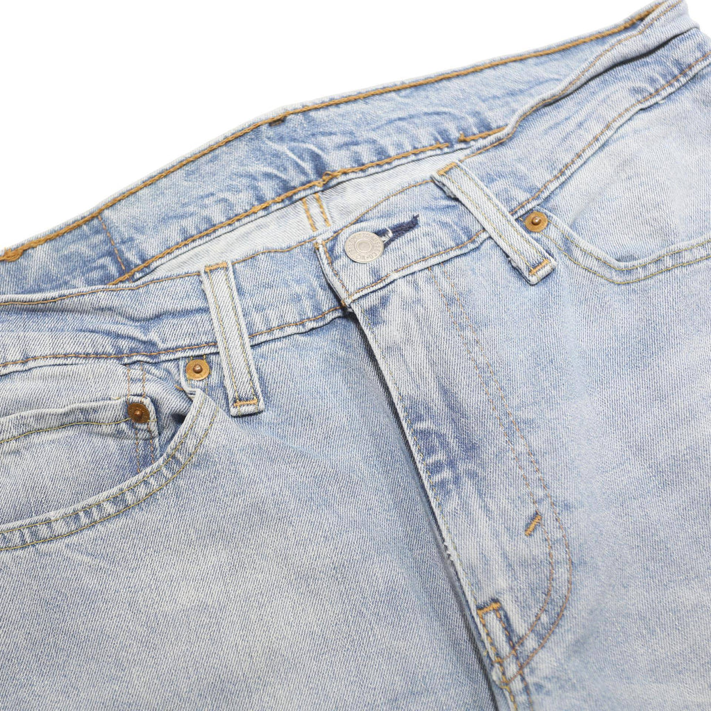 LEVI'S 511 Mens Jeans Blue Slim Skinny Denim Light W32 L32 Zip Cotton Blend