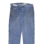 DICKIES Mens Regular Fit Blue Denim Jeans W36 L32 Workwear Zip Closure
