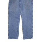 DICKIES Mens Regular Fit Blue Denim Jeans W36 L32 Workwear Zip Closure