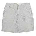 CARHARTT Mens Shorts Grey Relaxed Fit 2XL W38 Cotton Blend Workwear Casual