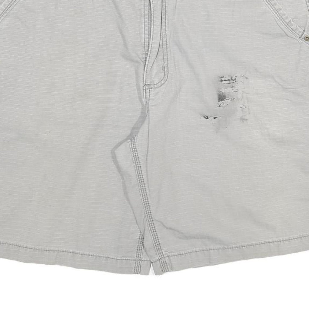 CARHARTT Mens Shorts Grey Relaxed Fit 2XL W38 Cotton Blend Workwear Casual