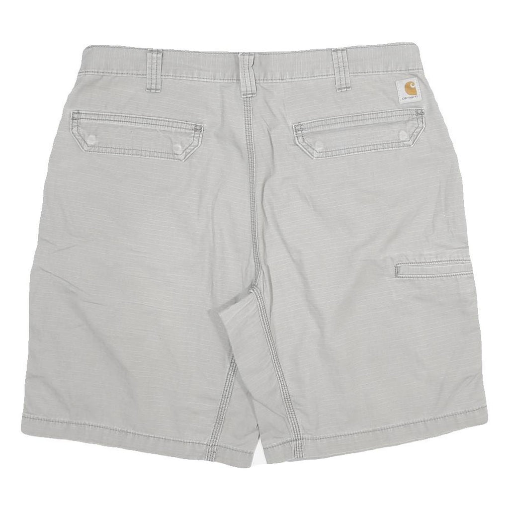 CARHARTT Mens Shorts Grey Relaxed Fit 2XL W38 Cotton Blend Workwear Casual