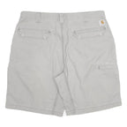 CARHARTT Mens Shorts Grey Relaxed Fit 2XL W38 Cotton Blend Workwear Casual