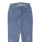 LEE Mens Relaxed Blue Denim Jeans W32 L29 Classic Cotton Blend Zip