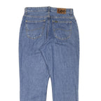 LEE Mens Relaxed Blue Denim Jeans W32 L29 Classic Cotton Blend Zip