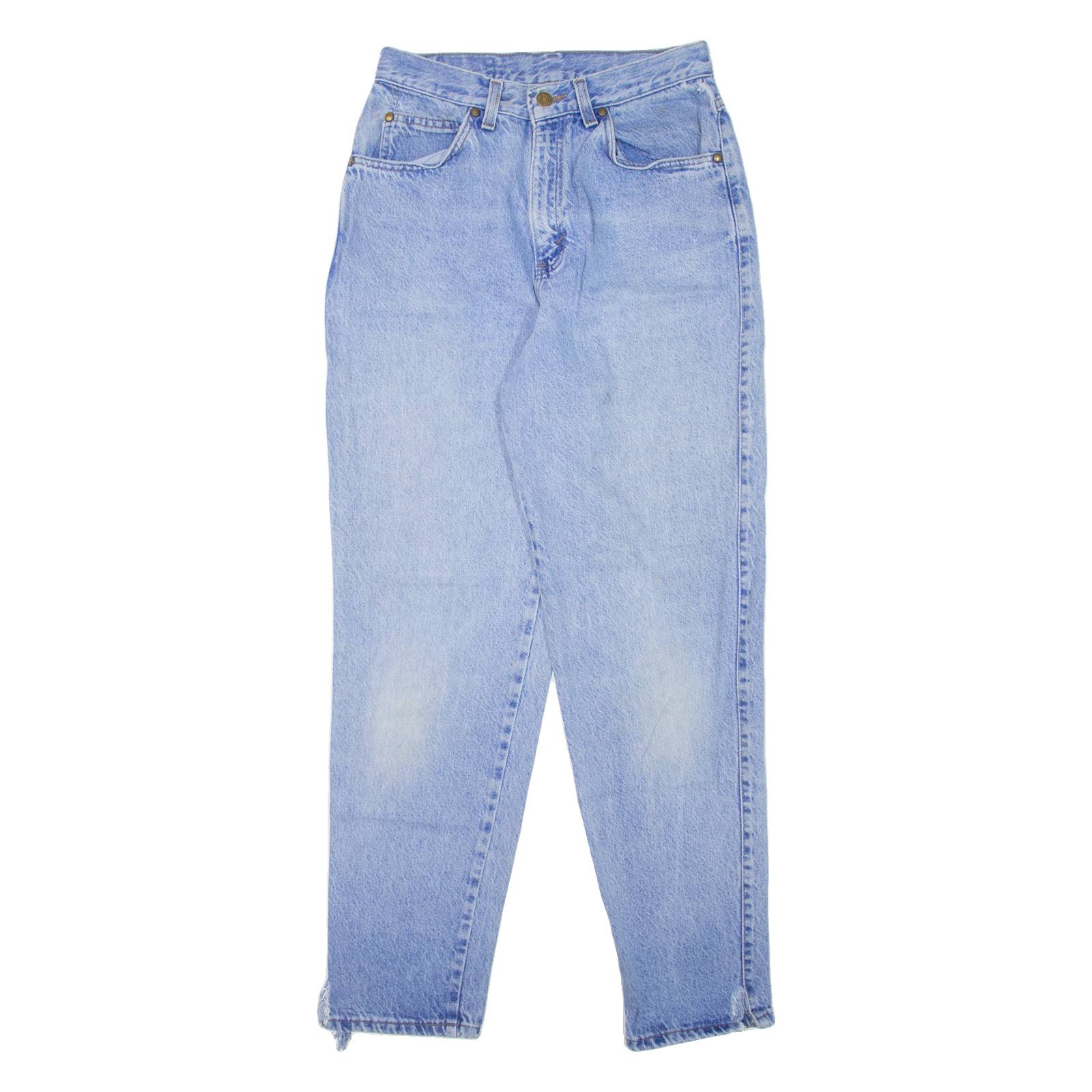 LEVI'S Native Blue Womens Jeans Blue Regular Mom 90s Stone Wash W26 L30