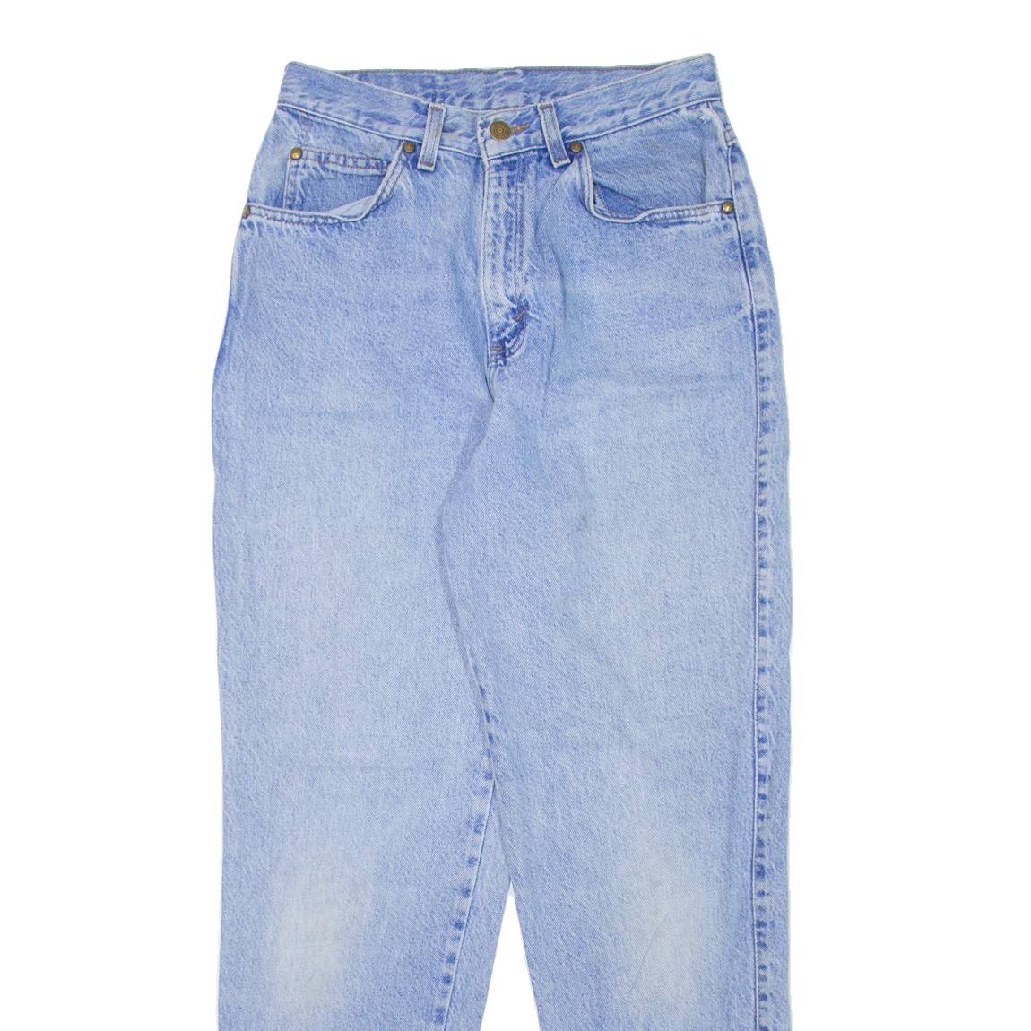 LEVI'S Native Blue Womens Jeans Blue Regular Mom 90s Stone Wash W26 L30