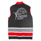 Marathon Mens Vest Black Sleeveless High Neck L
