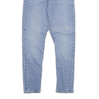 LEVI'S 501S Womens Jeans Blue Slim Skinny Denim Light W25 L28 Button Closure