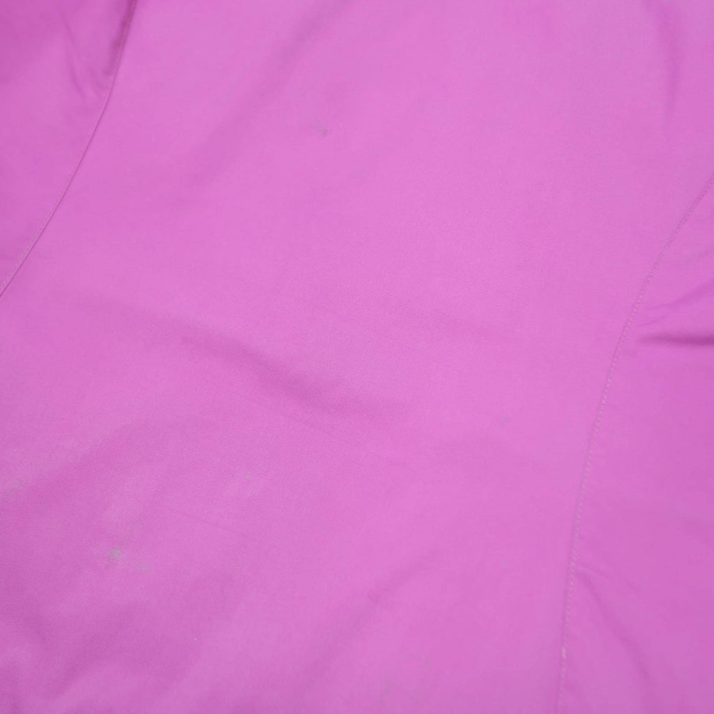 COLUMBIA Womens Purple & Yellow Outdoor Jacket M Polyester Zip Hooded Casual