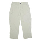 MAUL NATURAL LAW Womens Polyamide Beige Relaxed Trousers W32 L28 Zip Pocket