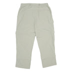 MAUL NATURAL LAW Womens Polyamide Beige Relaxed Trousers W32 L28 Zip Pocket