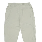 MAUL NATURAL LAW Womens Polyamide Beige Relaxed Trousers W32 L28 Zip Pocket