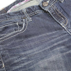 MAURICES Womens Regular Fit Blue Jeans Denim W32 L30 Classic Cotton Blend Zip
