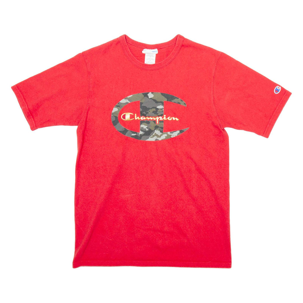 CHAMPION Mens T-Shirt Red M