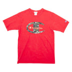 CHAMPION Mens T-Shirt Red M
