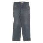 CARHARTT Mens Relaxed Jeans Blue Casual Workwear Cotton W31 L27 Rugged Zip