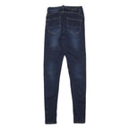 DIESEL Womens Jeans Blue Slim Skinny Denim Medium W24 L32 Zip Cotton Blend