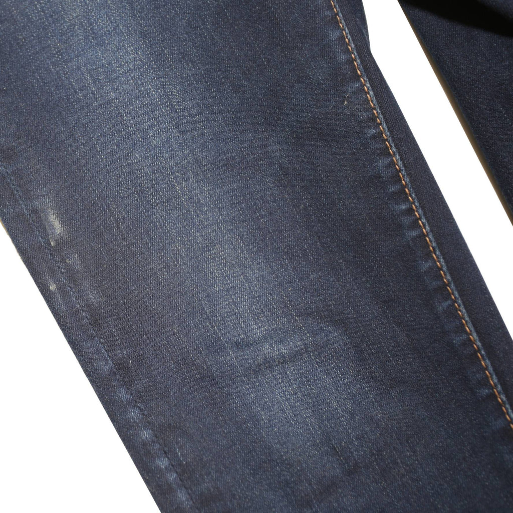 DIESEL Womens Jeans Blue Slim Skinny Denim Medium W24 L32 Zip Cotton Blend