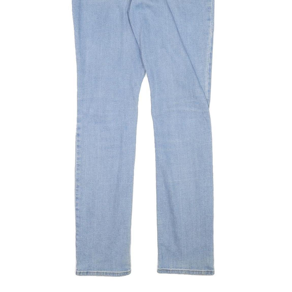 LEVI'S Womens Regular Fit Jeans Blue Denim W28 L32 Classic Cotton Blend Zip