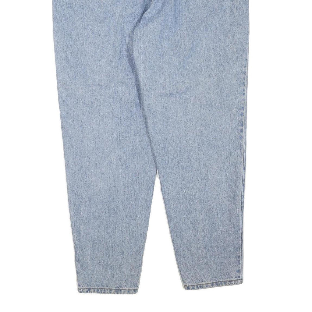 LEVI'S 550 Womens Regular Fit Blue Denim Light Wash Jeans W36 L30 Classic Zip