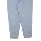 LEVI'S 550 Womens Regular Fit Blue Denim Light Wash Jeans W36 L30 Classic Zip