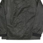CROYDOR Mens Black Quilted Zip Jacket S Polyester Blend Classic Winter Outerwear