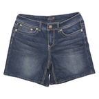 7 FOR ALL MANKIND Womens Denim Blue Shorts S W28 Casual Cotton Summer