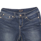7 FOR ALL MANKIND Womens Denim Blue Shorts S W28 Casual Cotton Summer